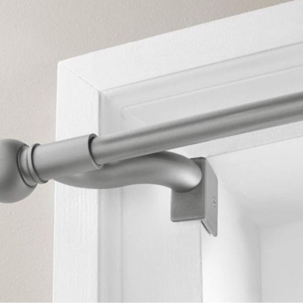 Window Curtain Rod no Drill